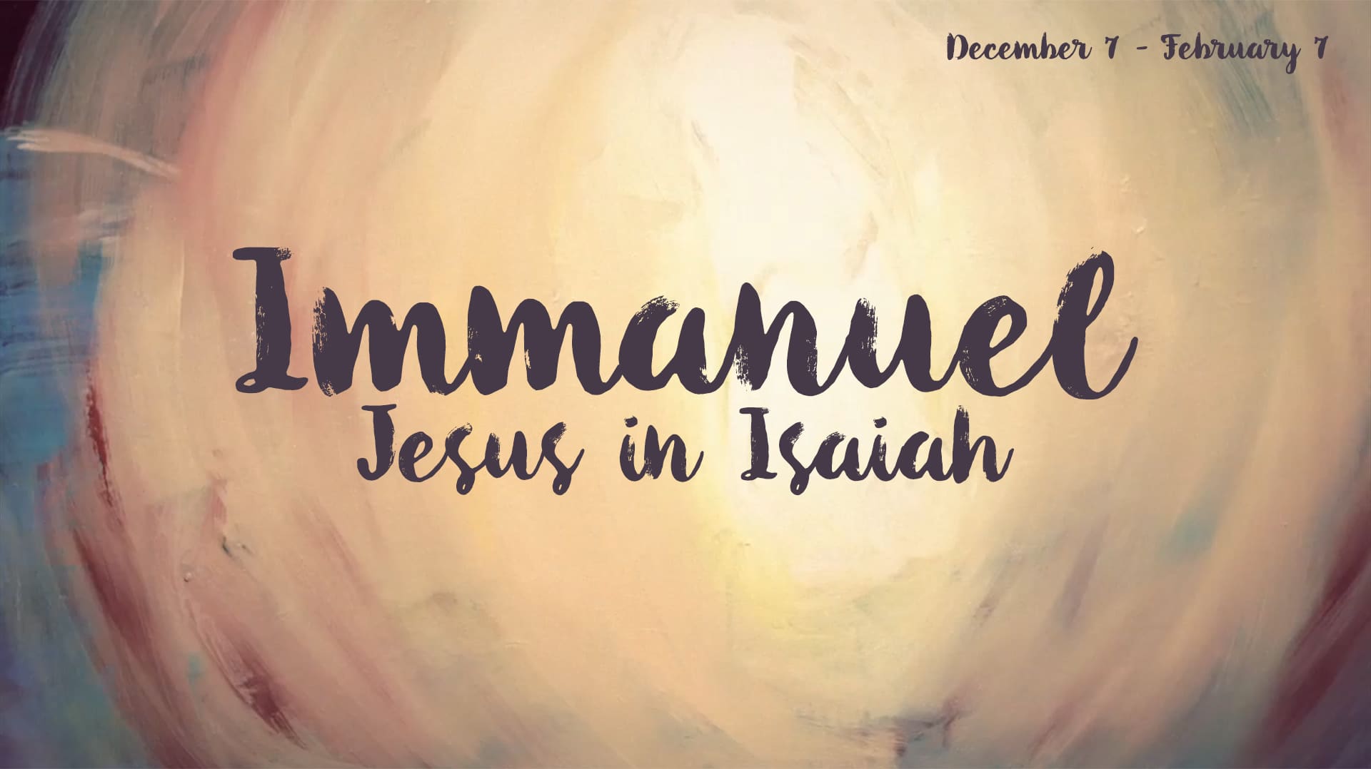 Immanuel, emmanuel, sermons on Isaiah, Jesus in Isaiah, church in Wilsonville, churches in Wilsonville